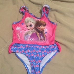 Disney frozen 2pc swimsuit